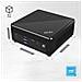 Cubi N ADL-007DE Intel® N N100 4 GB DDR4-SDRAM 128 GB SSD Windows 11 Pro Mini PC Nero - Foto miniatura 9