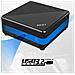 Cubi N ADL-007DE Intel® N N100 4 GB DDR4-SDRAM 128 GB SSD Windows 11 Pro Mini PC Nero - Foto miniatura 13