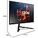 Monitor 23.8" LED VA Gaming Kertz Full HD 1920 x 1080 Pixel Tempo di Risposta 1 ms Frequenza di Aggiornamento 200 (Hz) - Foto miniatura 10