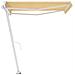 Lusso Casadino -  Tenda Da Sole Autoportante Manuale 350x250 Cm Gialla/bianca - Foto miniatura 1