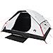 Tenda Familiare a Cupola 6 Persone Bianca Tessuto Impermeabile - Foto miniatura 4