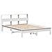 Letto Libreria senza Materasso Bianco 160x200 cm Legno di Pino - Foto miniatura 7