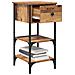 Comodini 2 pcs Legno Vecchio 34x36x70 cm Legno ingegnerizzato - Foto miniatura 3