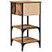 Comodini 2 pcs Legno Vecchio 34x36x70 cm Legno ingegnerizzato - Foto miniatura 9