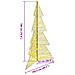 Albero di Natale con 240 LED Bianco caldo 180 cm PET - Foto miniatura 8