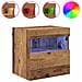 Mobiletti TV da Parete 2 pcs Legno vecchio 40 x 30 x 40 cm - Foto miniatura 4