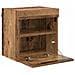 Mobiletti TV da Parete 2 pcs Legno vecchio 40 x 30 x 40 cm - Foto miniatura 8