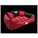 145x115 cm KINGDOG Cuccia per cani impermeabile personalizzabile rossa - Foto miniatura 2