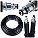 Tubo Alta Pressione 15m Quick Connect - Nylon E Pvc, 200 Bar, 60°c | Compatibile Con Idropulitrici Bosch Aqt, Easy Aquatak, Advance Aquatak - Foto miniatura 1