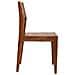 Sedia Da Pranzo In Legno Con Finitura Marrone 47x46x84h Cm - Foto miniatura 6