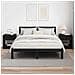 Tavolino 2 pcs Rovere Nero 40,5 x 40 x 45 cm Legno multistrato - Foto miniatura 4