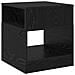 Tavolino 2 pcs Rovere Nero 40,5 x 40 x 45 cm Legno multistrato - Foto miniatura 5