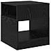 Tavolino 2 pcs Rovere Nero 40,5 x 40 x 45 cm Legno multistrato - Foto miniatura 8