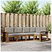 Set di divani con cuscino 5 pcs Grigio Naturale e Chiaro - Foto miniatura 2