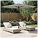 Ombrello da giardino 270 x 270 cm Poliestere Rettangolare - Foto miniatura 3