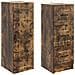 Set di armadi 2 pcs Rovere Fumo 33 x 34,5 x 87 cm - Foto miniatura 3