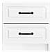 Armadio da Notte 2 pcs Bianco Lucido 43 x 34,5 x 44,5 cm - Foto miniatura 5