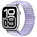 Cinturino Orologio per Apple Watch Series 11 10 42mm - Nylon, Viola - Foto miniatura 3