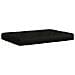 Cuscino per Pallet VIANEN 100% Poliestere Nero 120 x 60 x 12 cm - Foto miniatura 1