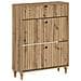 Mobile per scarpe ALKMAAR 78 x 24 x 103 cm Legno ingegnerizzato - Foto miniatura 1