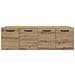 Armadietto a muro 2 pz 120 x 36,5 x 35 cm Legno ingegnerizzato - Foto miniatura 3