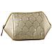 Beauty Borsa Porta Cosmetici Pochette Porta Trucco Oro T393 - Foto miniatura 1