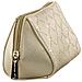 Beauty Borsa Porta Cosmetici Pochette Porta Trucco Oro T393 - Foto miniatura 2