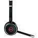 Cuffie Wireless Evolve 75 UC Stereo Bluetooth Colore Nero e Rosso - Foto miniatura 3