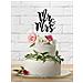Decorazione Per Torta Mr Et Mrs Taglia Unica - Foto miniatura 2