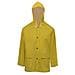 Impermeabile Giallo Resistente A 2 Pezzi Con Cappuccio Xl - Foto miniatura 4