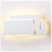 Lampada Led Smd Da Parete Rettangolare 12w 1100lm 360° Ip20 Alluminio Vt-712 - Sku 8202 Bianco Caldo 3000k Bianco - Foto miniatura 1
