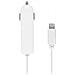 Alimentatore Caricabatterie Accendisigari Connettore Iphone / Ipad - Bianco - Foto miniatura 1