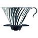 V60 Dripper Metal 1-4 Cups Of Silver Vdm-02hsv (japan Import)  - Foto miniatura 1