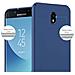 Custodia Compatibile Con Samsung Galaxy J5 2017 In Azzurro Metallo - Hard Case Coperchio Protettivo In Look Metallico Contro I Graffi E Gli Urti - Foto miniatura 5