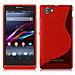 Custodia Compatibile Con Sony Xperia M In Rosso Cremisi - Coperchio Protettivo In Silicone Tpu Flessibile - Foto miniatura 3
