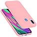 Custodia Compatibile Con Samsung Galaxy A40 In Liquid Rosa - Coperchio Protettivo In Silicone Tpu Flessibile - Foto miniatura 1