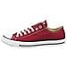 Converse Chuck Taylor All Star Seasonal-ox, Scarpe Da Ginnastica Donna, Rosso Bordeaux, 37.5 Eu - Foto miniatura 5