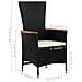 Tavolo Pieghevole da Campeggio con 4 Sedili Acciaio Alluminio - Foto miniatura 2