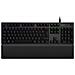 Tastiera Gaming USB AZERTY Francese Carbonio - Foto miniatura 1