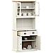 Credenza Vigo Bianca 78x40x175 Cm In Legno Massello Di Pino - Foto miniatura 3