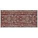 Tappeto Passatoia Tessuto Jacquard Linea Emozioni Disegno Persia Rosso 57x320 Rosso - Foto miniatura 1