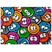Completo Lenzuola In 100% Cotone Made Italy Disegno Emoji Francese Emoji - Foto miniatura 5