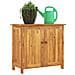 Mobile Da Giardino75x35x70 Cm In Legno Massello Di Acacia - Foto miniatura 10