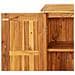 Mobile Da Giardino75x35x70 Cm In Legno Massello Di Acacia - Foto miniatura 12