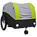 Rimorchio Da Bici Nero E Verde 45 Kg In Ferro - Foto miniatura 8