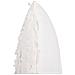 Cuscino Decorativo Makneh Cotone 45 X 45 Cm Tinta Unita Bianco - Foto miniatura 2