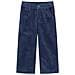 Pantaloni Da Bambino In Velluto A Coste Blu Marino 92 - Foto miniatura 1