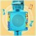 Microfono Karaoke Senza Fili Bluetooth Per Bambini Paw Patrol Chase, Blu - Foto miniatura 2