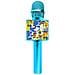 Microfono Karaoke Senza Fili Bluetooth Per Bambini Paw Patrol Chase, Blu - Foto miniatura 3