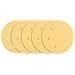 Carta Abrasiva Con Velcro 225 Mm, K120, 5 Pz., Con 6 Fori Per Levigatrice 59g264, 59g265 - Foto miniatura 1